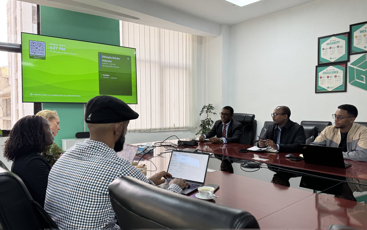 GGGI Ethiopia (@gggiethiopia) on Twitter photo Today our CR <a href="/oakdanny/">Okechukwu Daniel Ogbonnaya</a> had a productive meeting with <a href="/hfthompson_/">Heather Thompson</a>, CEO of the <a href="/ITDP_HQ/">ITDP</a>, <a href="/ITDPAfrica/">ITDP Africa</a> RD <a href="/clairebirungi/">Claire Birungi ๐๐ถโโ๏ธ๐ด๐ฝโโ๏ธ</a> & Active Mobility Manager Gashaw Abera.
We focused on our continued collaboration on eBRT project & vital shared objectives.
More: shorturl.at/j57iw Today our CR <a href="/oakdanny/">Okechukwu Daniel Ogbonnaya</a> had a productive meeting with <a href="/hfthompson_/">Heather Thompson</a>, CEO of the <a href="/ITDP_HQ/">ITDP</a>, <a href="/ITDPAfrica/">ITDP Africa</a> RD <a href="/clairebirungi/">Claire Birungi ๐๐ถโโ๏ธ๐ด๐ฝโโ๏ธ</a> & Active Mobility Manager Gashaw Abera.
We focused on our continued collaboration on eBRT project & vital shared objectives.
More: shorturl.at/j57iw