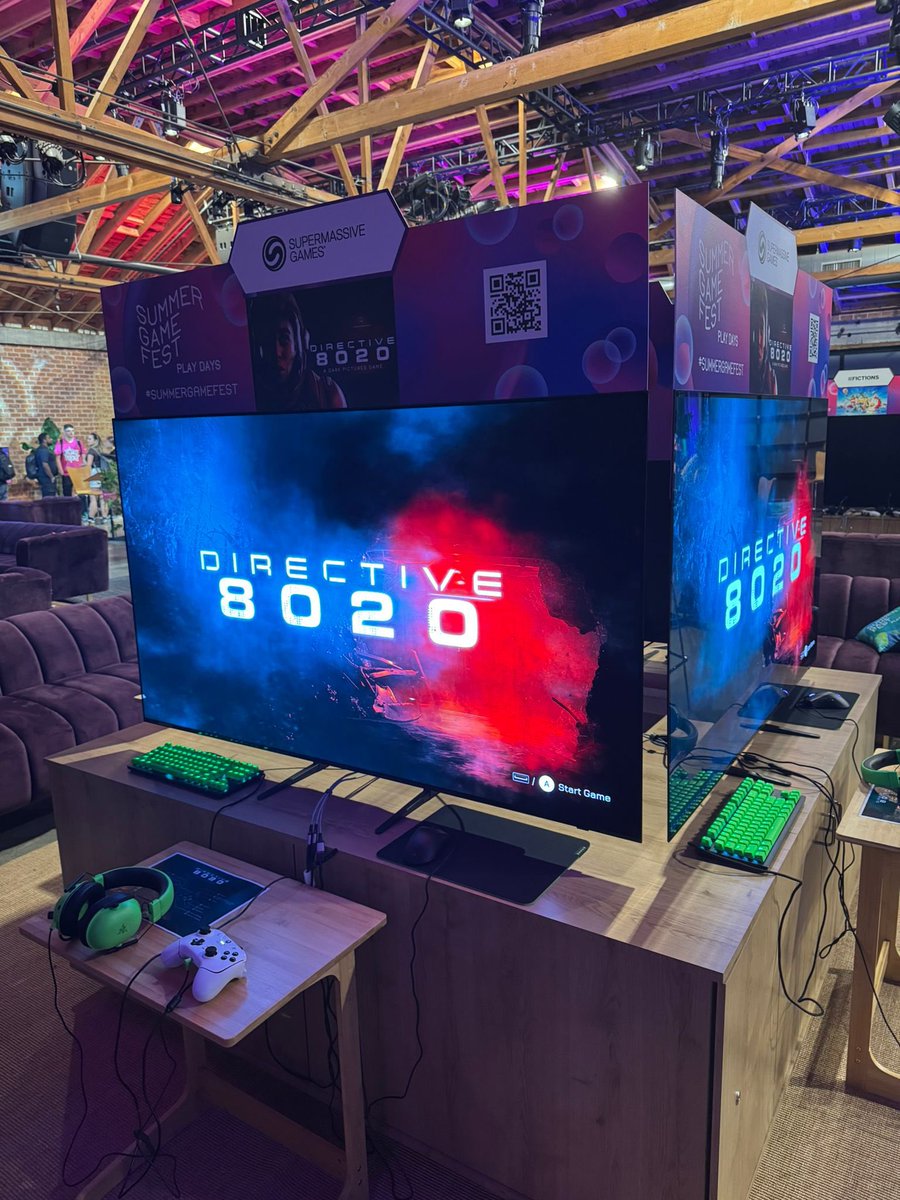 SuperMGames's tweet image. We’ve had an incredible few days at @summergamefest Play Days, where press and creators had the chance to go hands-on with Directive 8020 for the very first time.
A huge thank you to everyone who stopped by to play, chat, and explore what lies beyond the stars. 💫🧑🚀
