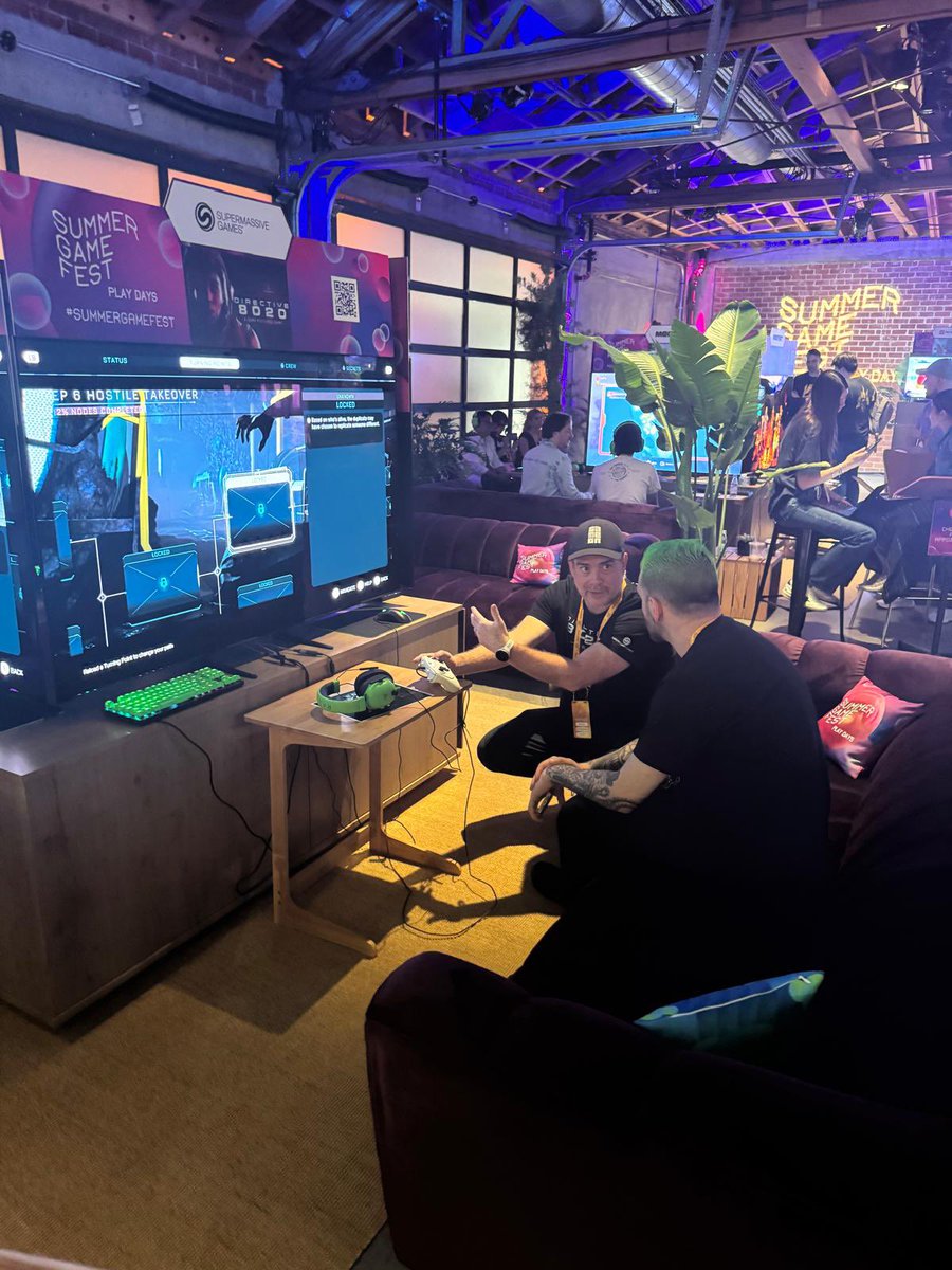 SuperMGames's tweet image. We’ve had an incredible few days at @summergamefest Play Days, where press and creators had the chance to go hands-on with Directive 8020 for the very first time.
A huge thank you to everyone who stopped by to play, chat, and explore what lies beyond the stars. 💫🧑🚀
