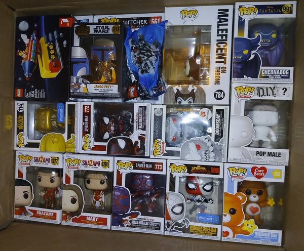 Two big boxes of Pop toy donations arrived this weekend from Alexander and Adam. Thanks to the generosity shown by both. The fun variety of characters sent in will be very much enjoyed by the kiddos! 😎