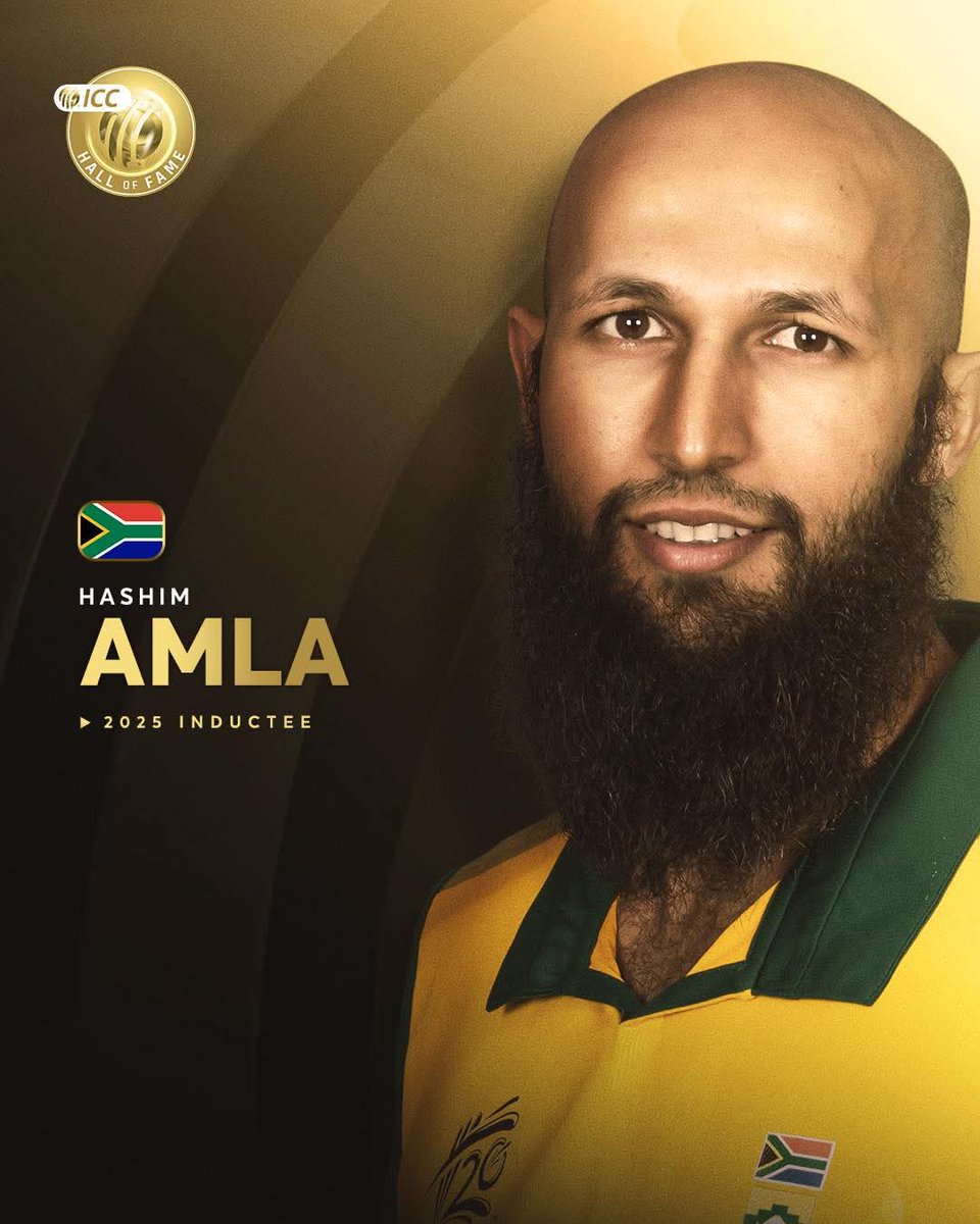 DolphinsCricket's tweet image. 🤩👏Absolutely incredible 🤩👏

Massive congratulations to our Hollywoodbets Dolphins Legend, Hashim Amla, who has been named as one of the new inductees to the ICC Hall of Fame in recognition of his outstanding career 🤩🙌

A true icon of the game! #SoProud 🤩🙌👏