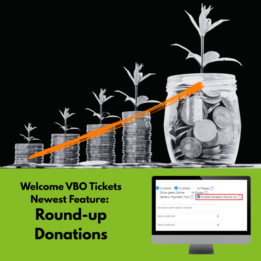 vbotickets's tweet image. Let patrons round up at checkout to donate their change.
✔️ Boost donations
✔️ Seamless checkout
✔️ Promoter-controlled

Perfect for nonprofits, arts orgs &amp;amp; festivals! Learn more: vbotickets.com/demo
#EventTicketing #Fundraising #Ticketing #PerformingArts