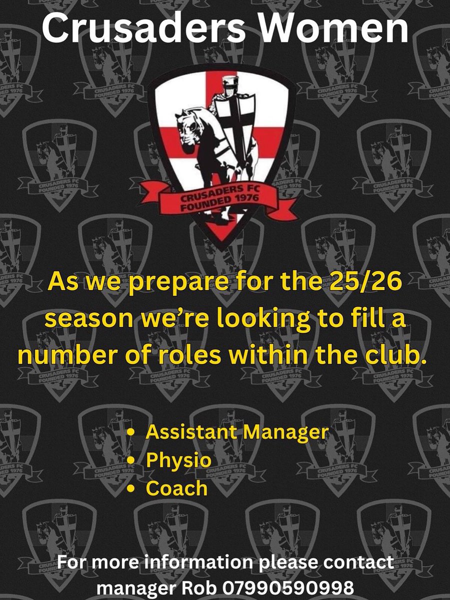 Crusaders WFC (@crusaderswfc) on Twitter photo 