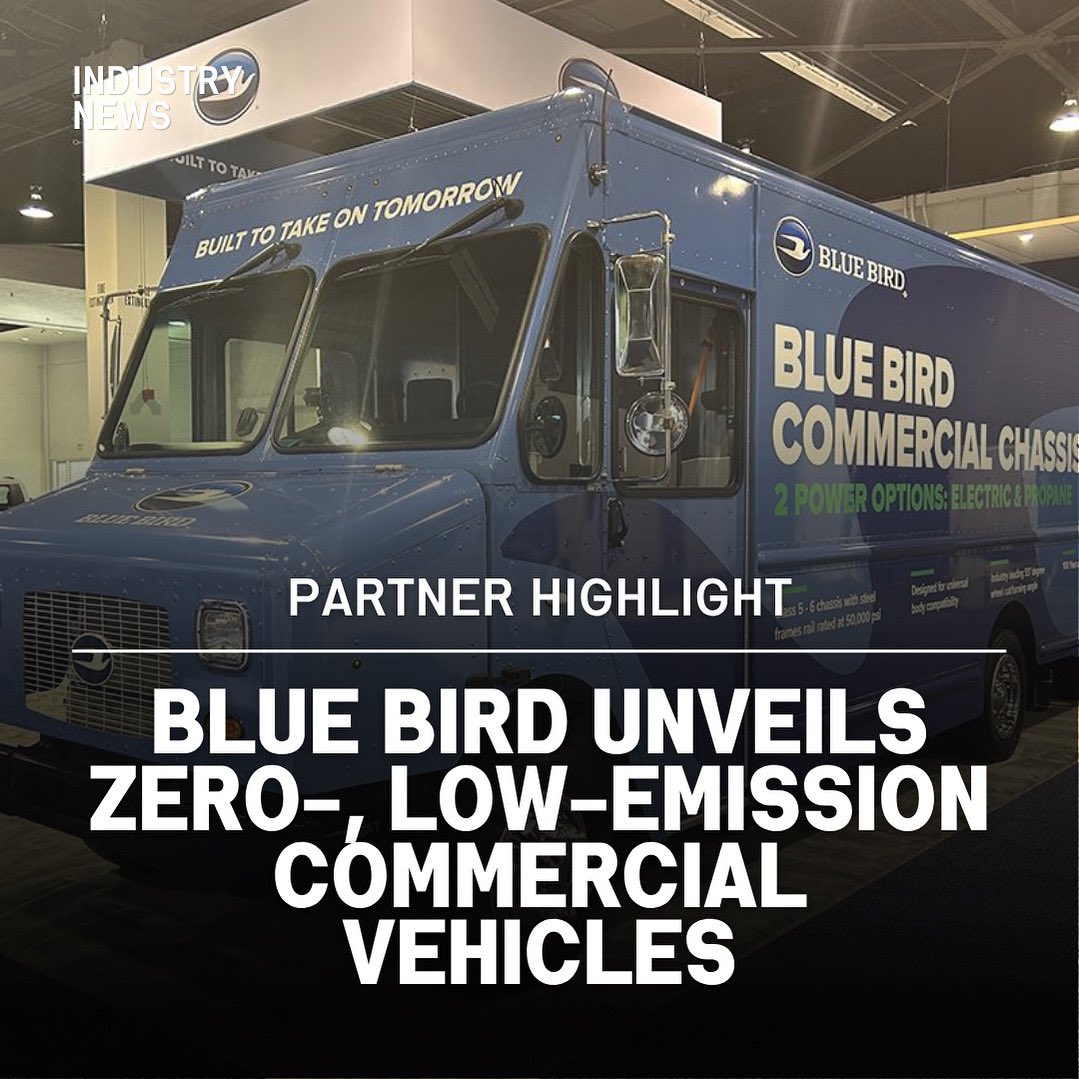 PghCleanCities's tweet photo. 🚛🔋 Big moves in clean transportation! Blue Bird Corporation just unveiled two new commercial vehicle platforms built for the future: Electric Step Van and Propane-Powered Chassis.

Learn more: https://t.co/Ifp7so4bMQ
#PRCC #BlueBird #AltFuels #SustainableFleets https://t.co/9mD4RtTCxu