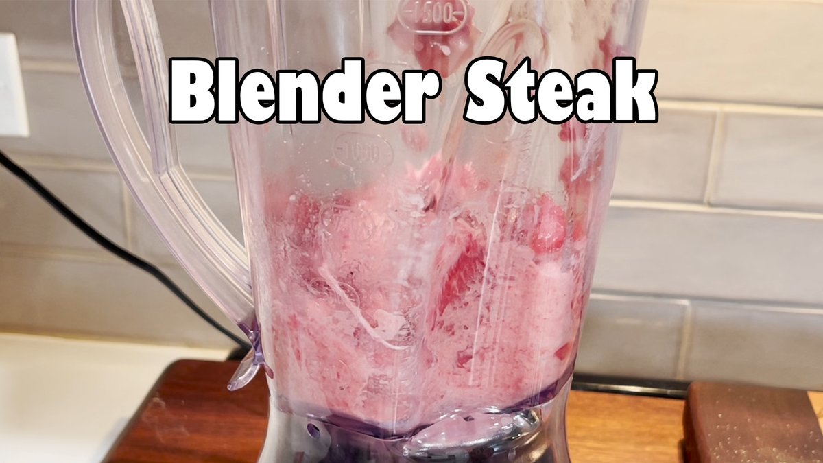 Blender Steak: youtu.be/6VNyHwmqtwU