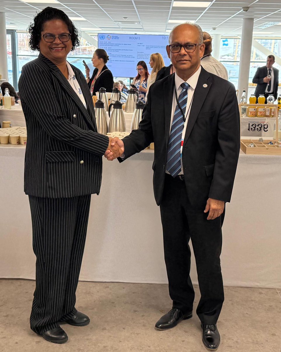 SG_OEA_OAS (@sg_oea_oas) on Twitter photo Very fruitful meeting today with the CEO of the Caribbean Biodiversity Fund <a href="/caribbiofund/">Caribbean Biodiversity Fund (CBF)</a> Karen McDonald Gayle. On the margins of the United Nations Ocean Conference (UNOC3) in Nice, France, we discussed opportunities to work together to strengthen multilateral ocean governance Very fruitful meeting today with the CEO of the Caribbean Biodiversity Fund <a href="/caribbiofund/">Caribbean Biodiversity Fund (CBF)</a> Karen McDonald Gayle. On the margins of the United Nations Ocean Conference (UNOC3) in Nice, France, we discussed opportunities to work together to strengthen multilateral ocean governance