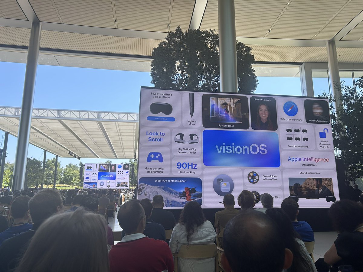 New on visionOS: Saved Setup to have easy pool devices for enterprises and families. I guess we won’t see cheaper devices this year after #WWDC25