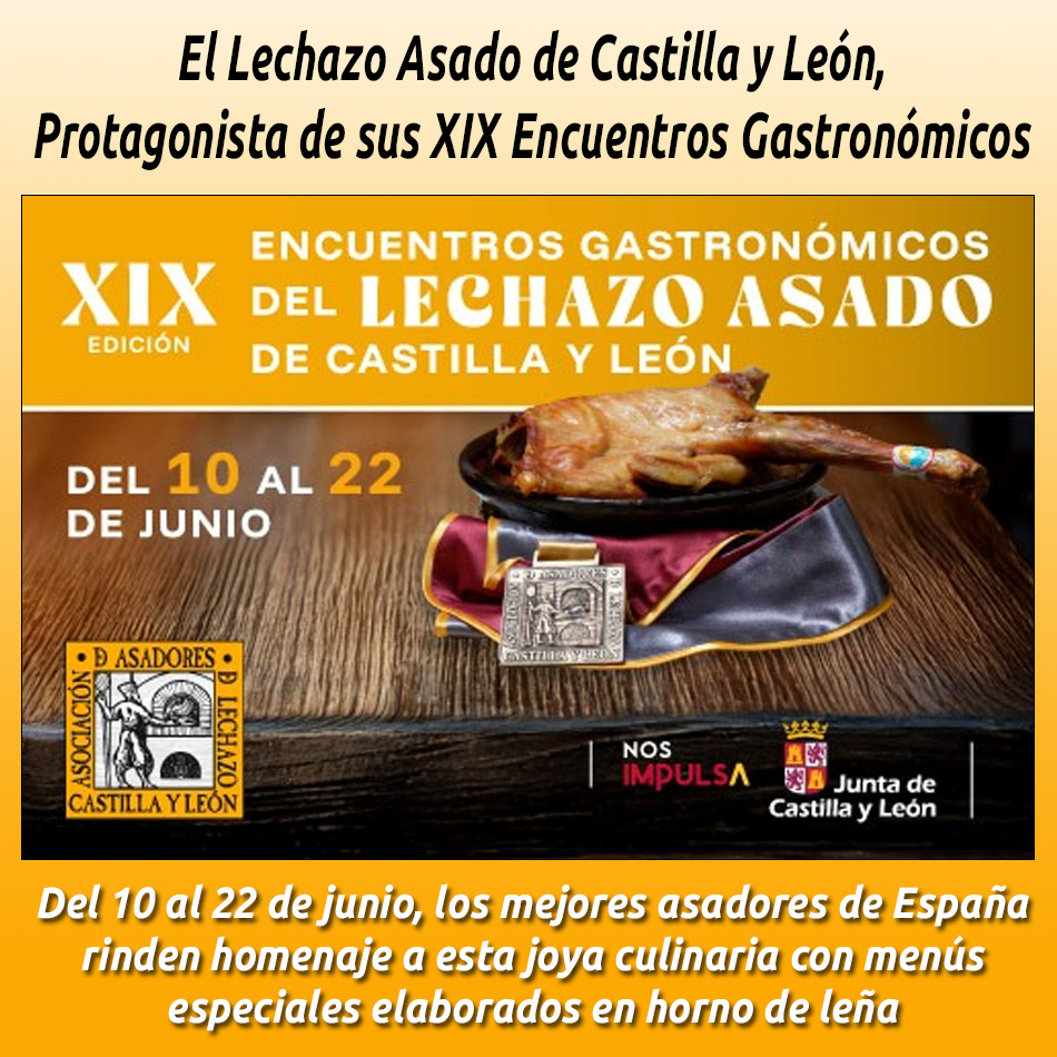 Hostelería en Valencia (Periódico Gastronómico) (@hosteleriaenvlc) on Twitter photo EL LECHAZO ASADO DE CASTILLA Y LEÓN, PROTAGONISTA DE SUS XIX ENCUENTROS GASTRONÓMICOS
hosteleriaenvalencia.com/noticias.asp?i…
<a href="/Asadoreslechazo/">Asadores de Lechazo</a> #LechazoAsado #CastillayLeon #EncuentrosGastronomicos #GastronomiaEspanola #CocinaTradicional #AsadoresDeLechazo #SaborAutentico #HosteleriaEnValencia EL LECHAZO ASADO DE CASTILLA Y LEÓN, PROTAGONISTA DE SUS XIX ENCUENTROS GASTRONÓMICOS
hosteleriaenvalencia.com/noticias.asp?i…
<a href="/Asadoreslechazo/">Asadores de Lechazo</a> #LechazoAsado #CastillayLeon #EncuentrosGastronomicos #GastronomiaEspanola #CocinaTradicional #AsadoresDeLechazo #SaborAutentico #HosteleriaEnValencia