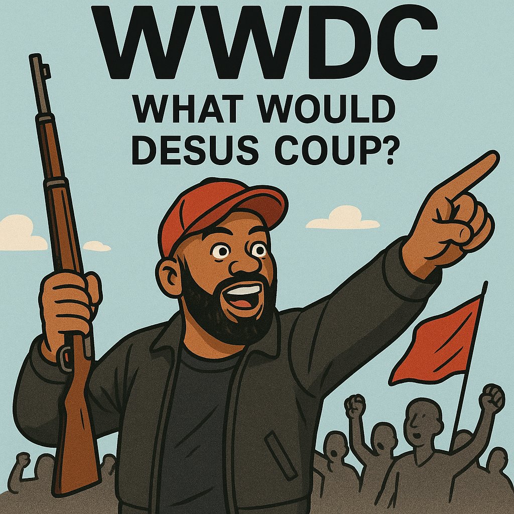 My brain also goes there every year. Sorry, <a href="/desusnice/">Desus MF Nice💯</a>. I just melted a glacier for this. #WWDC