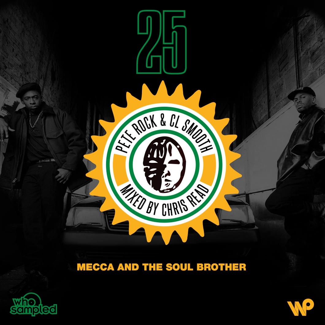 🔊 Pete Rock &amp; CL Smooth's seminal debut album 'Mecca &amp; The Soul Brother' was released on this day 1992. Revisit the classic LP with our samples mixtape first put together for the album's 25th Anniversary! Mixed by Chris Read <a href="/SubstanceMusic/">Chris Read</a>:

whosampled.com/news/2017/08/0…