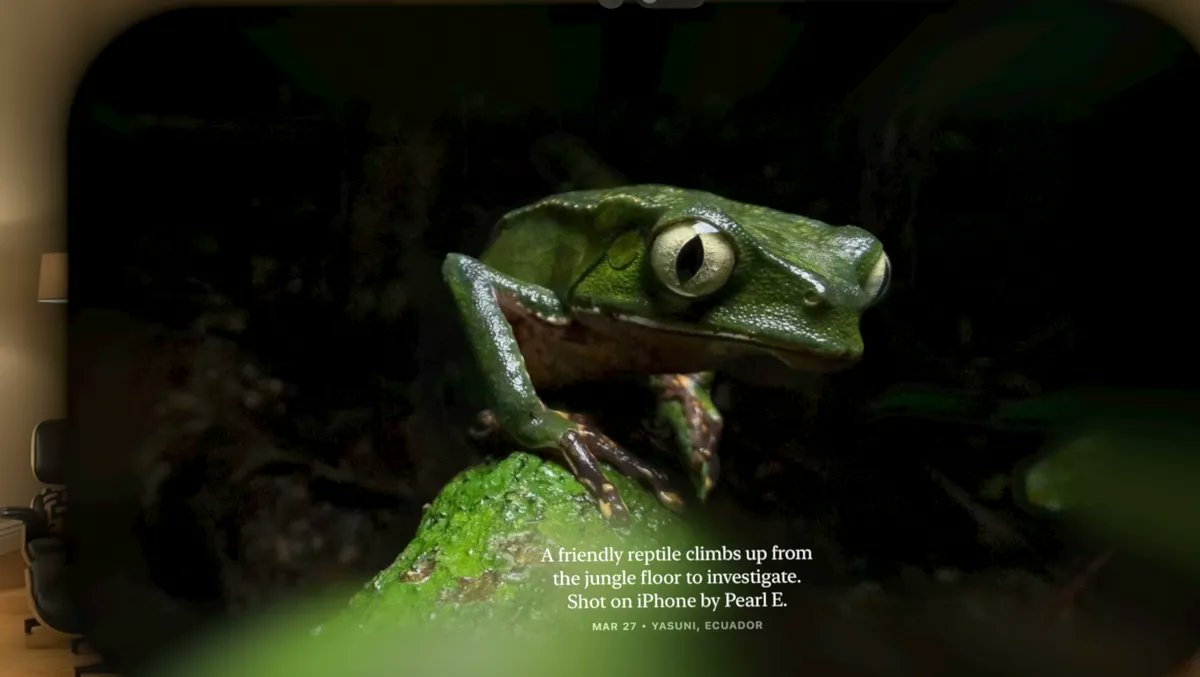 techspecsmart's tweet image. Step Inside Zillow with Spatial Scenes

VisionOS lets you virtually explore Zillow homes, while AI-powered Spatial Scenes add depth to 2D photos for lifelike, multi-angle views.

#WWDC25 #VisionOS #SpatialScenes #Zillow