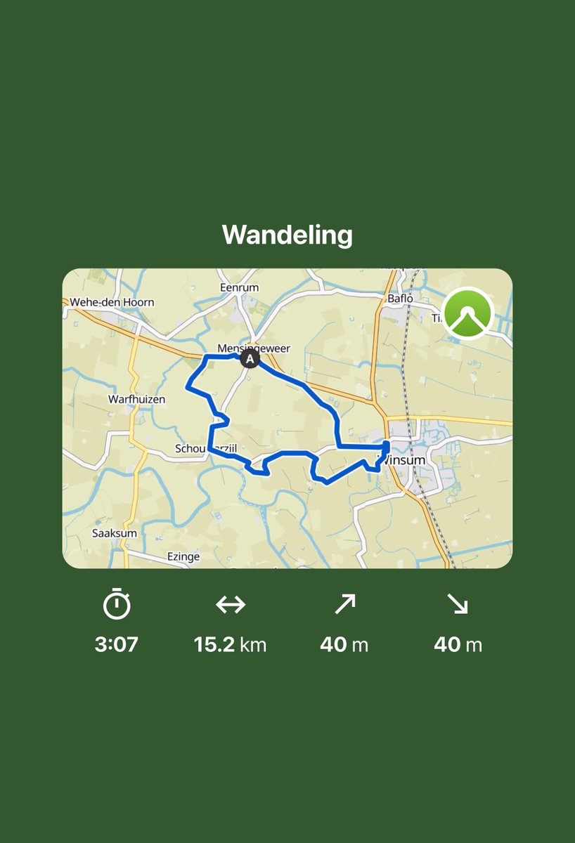 Op tweede pinksterdag een #wandeling gemaakt