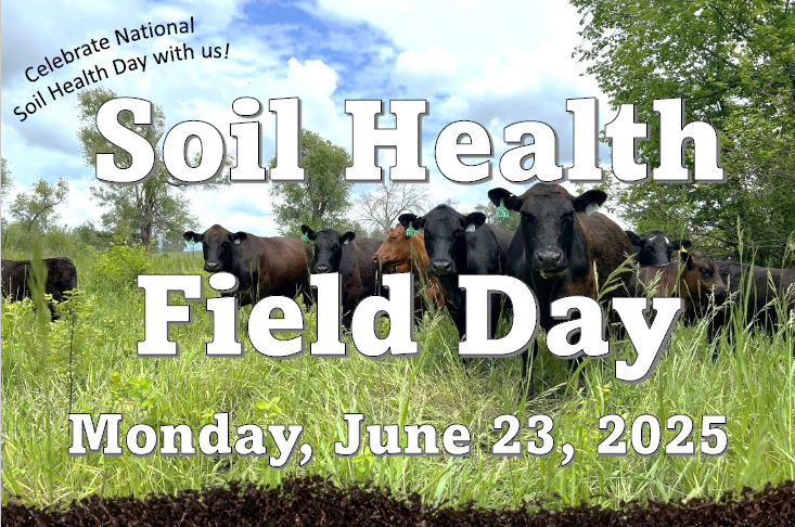 We're excited to celebrate National #SoilHealth Day on June 23 with a field day at McLaughlin Farms!  Let us know you're coming by Tuesday, June 17 - more info including registration link on our website: madison-swcd.org/uncategorized/…