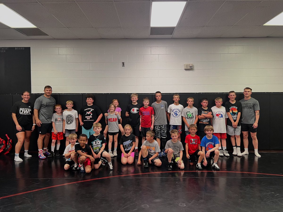 DWC Camp #3 - Youth Camp was this morning. We had kids from Alliance, Hemingford, Rushville, Gordon and Chadron.