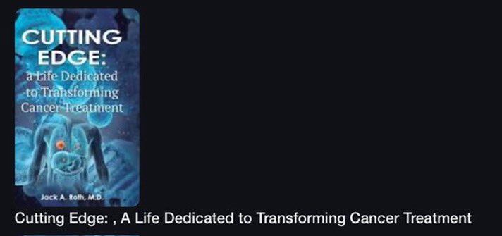 JackARothMD's tweet image. China continues to tout its progress in gene therapy.
cell.com/molecular-ther…
The first gene therapy approved for human use, adenovirus-p53, was developed in my lab and copied by a  Chinese company that obtained China FDA approval. Read all about it.
@aaas @AACR  @ASCO