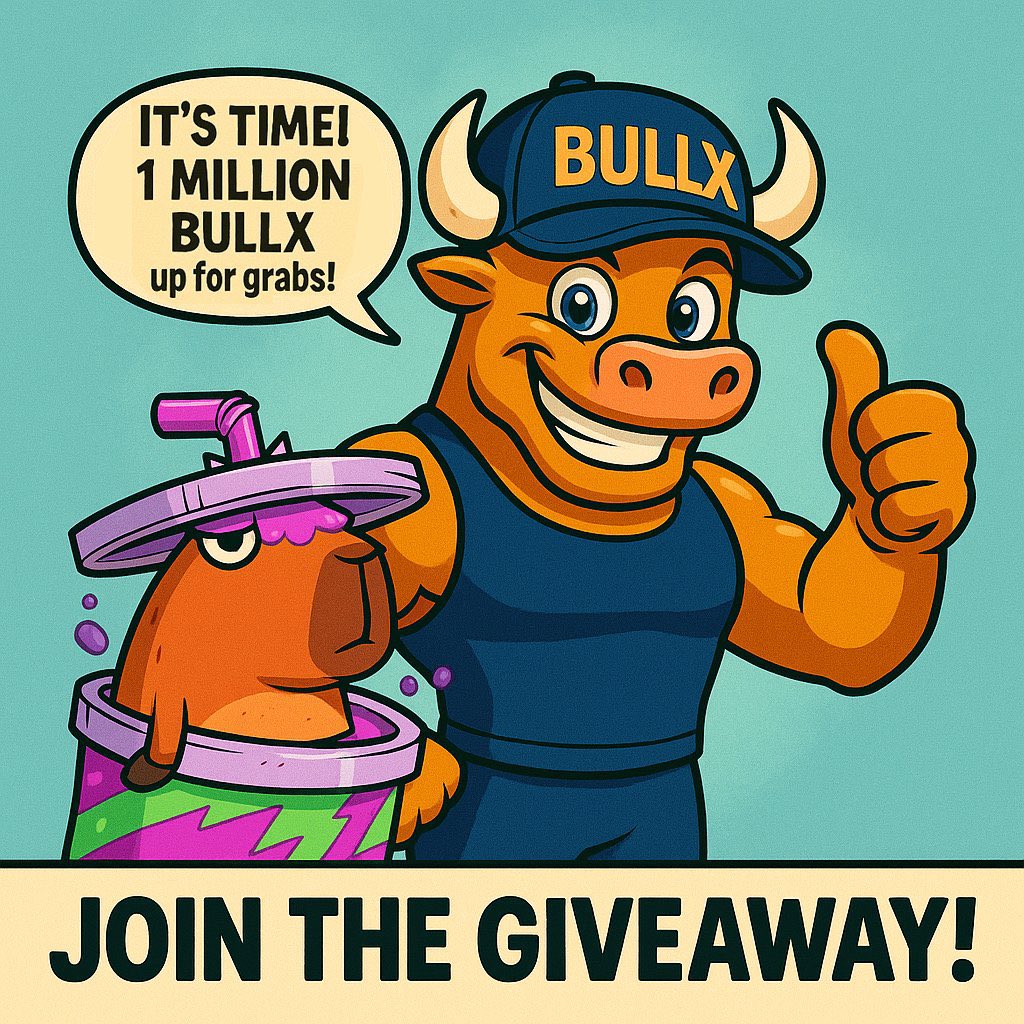 SeiMoarrr (@seimoarrr) on Twitter photo 1 MILLION $BULLX ON $SEI GIVEAWAY🎁
To Enter:
- Follow <a href="/BullxOnSei/">Bullx: The Bull Who Says It All (Unfiltered) 🐂🔴</a>
- Like this post
- Comment
*Bonus points for Rt🫶🏽
Winner will be picked in 48 hours💪🏽 1 MILLION $BULLX ON $SEI GIVEAWAY🎁
To Enter:
- Follow <a href="/BullxOnSei/">Bullx: The Bull Who Says It All (Unfiltered) 🐂🔴</a>
- Like this post
- Comment
*Bonus points for Rt🫶🏽
Winner will be picked in 48 hours💪🏽