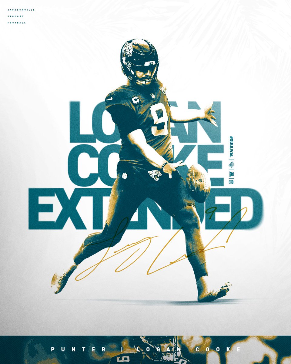 We have signed P Logan Cooke to a four-year contract extension!

#DUUUVAL