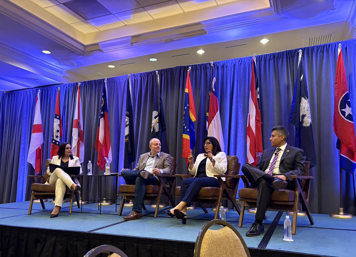 Reliability, resiliency, and affordability — leaders from CenterPoint Energy, AEP Texas, and Entergy Texas discuss the evolving utility landscape in a panel moderated by former PUCT Commissioner Lori Cobos. #SEARUC