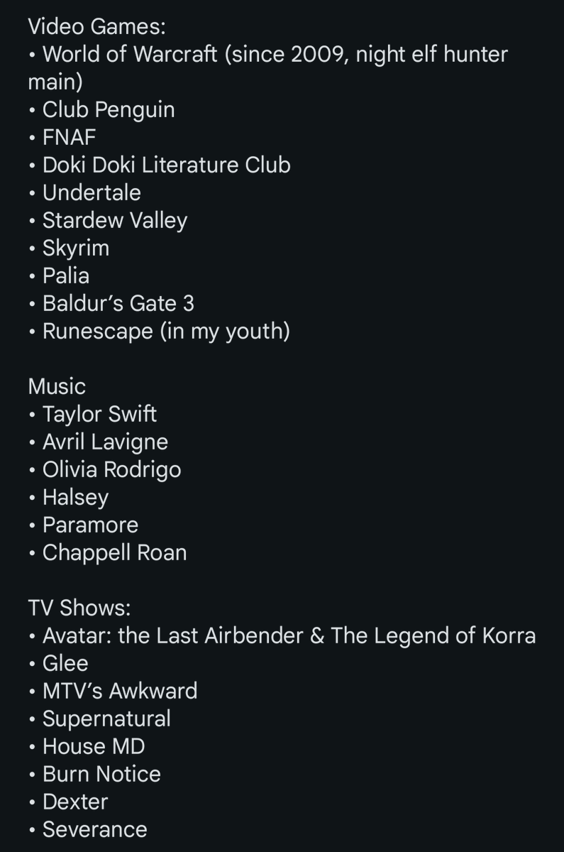 TheArch3rTaylor's tweet image. Hi, introducing me 🖤
This is an incomplete list of things I am and things I love and would love to chat about 🫶