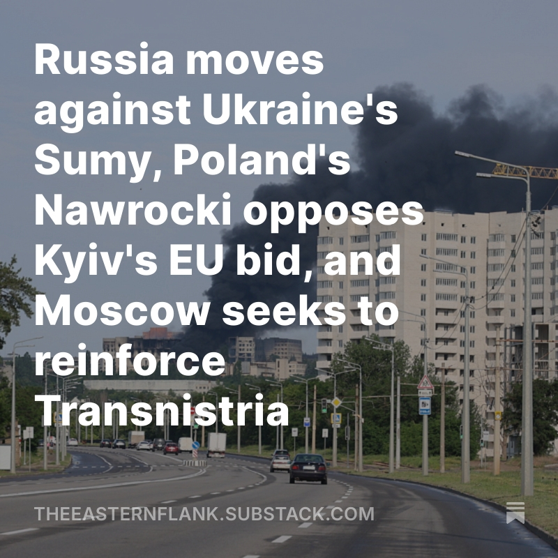 Russia’s moves underscore the fact that it'll seek to seize however much of Ukraine it can, including its heartland — and that Trump’s continued desires to force Russia into a ceasefire deal will remain fruitless as long as this reality remains true.

Link to my latest below ⬇️