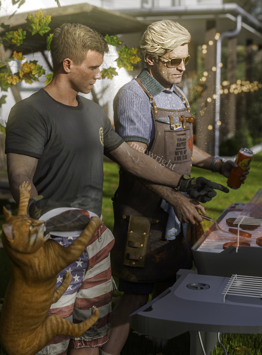 meoowright's tweet image. a little father and son time
#PhillipGraves #RussellAdler #CallofDuty