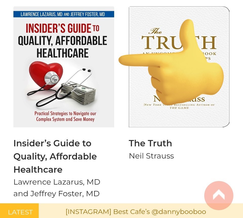 Dan V. Rusteenβ’πβπ¨π³ππ₯ (@dannybooboo0) on Twitter photo An EXCELLENT book for anyone who plans to use the US healthcare system. I wouldn't normally waste my time writing this on X because no one sees my tweets but these authors put so much into this book that only has 20 reviews on Amazon. <a href="/lazarusfoster/">Quality Affordable Healthcare</a>
Read the summary An EXCELLENT book for anyone who plans to use the US healthcare system. I wouldn't normally waste my time writing this on X because no one sees my tweets but these authors put so much into this book that only has 20 reviews on Amazon. <a href="/lazarusfoster/">Quality Affordable Healthcare</a>
Read the summary