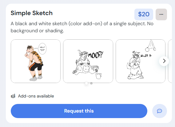 WolfFangBluBird's tweet photo. Trying to keep those bills paid and myself busy, so I'm opening a new option in commissions: Simple Sketches! All discounts apply, too! So if you like what I do and want something quick, this one's for you!

https://t.co/PJEoNidWmq https://t.co/5vuW0rIGbo