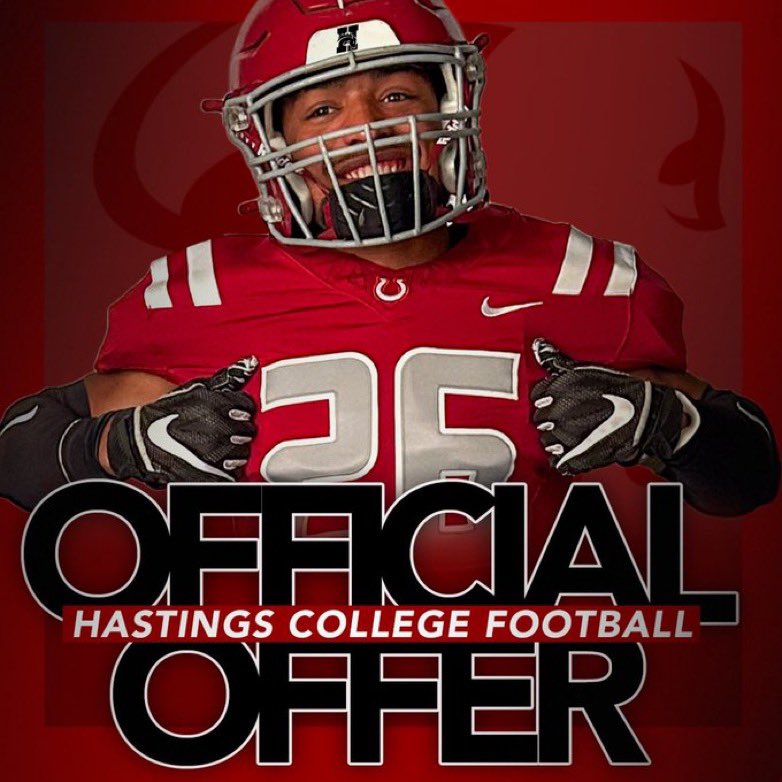 Alex Loving (@alexloving07) on Twitter photo I am truly blessed to receive my first offer from <a href="/HCBroncoFB/">Hastings College Football</a>!!!! Thankyou to <a href="/coach_ksuttles/">Kyle Suttles</a> and <a href="/CoachFranzen/">Matt Franzen</a> for having me out today!
<a href="/CoachCrough/">Tony Crough</a> I am truly blessed to receive my first offer from <a href="/HCBroncoFB/">Hastings College Football</a>!!!! Thankyou to <a href="/coach_ksuttles/">Kyle Suttles</a> and <a href="/CoachFranzen/">Matt Franzen</a> for having me out today!
<a href="/CoachCrough/">Tony Crough</a>
