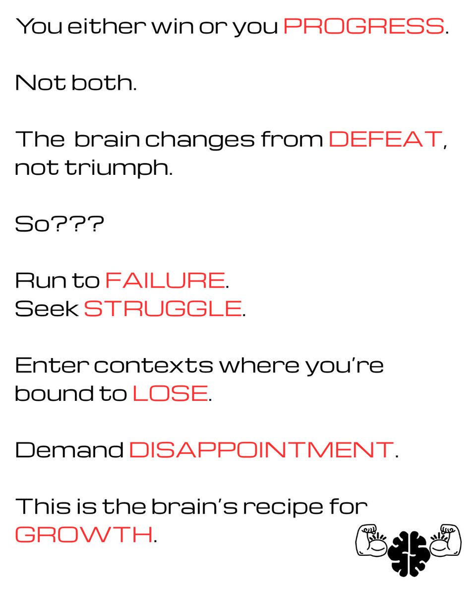 There's always a lesson to be learned from defeat.