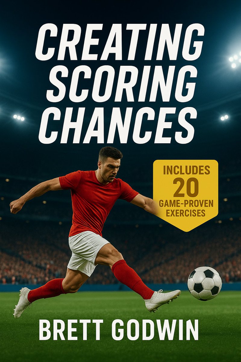 🚨 EXCITING NEWS 🚨

This Wednesday, June 11th, I will be releasing my 1st coaching E-book, Creating Scoring Chances.

- 20 different proven exercises
- Animations + explanations
- Match scenarios + solutions
- Much more!

Be sure to grab your copy for only $14.99 this Wednesday!