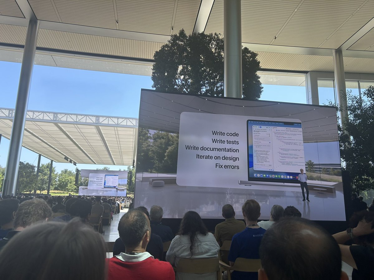ChatGPT integration into Xcode introduced at #WWDC25