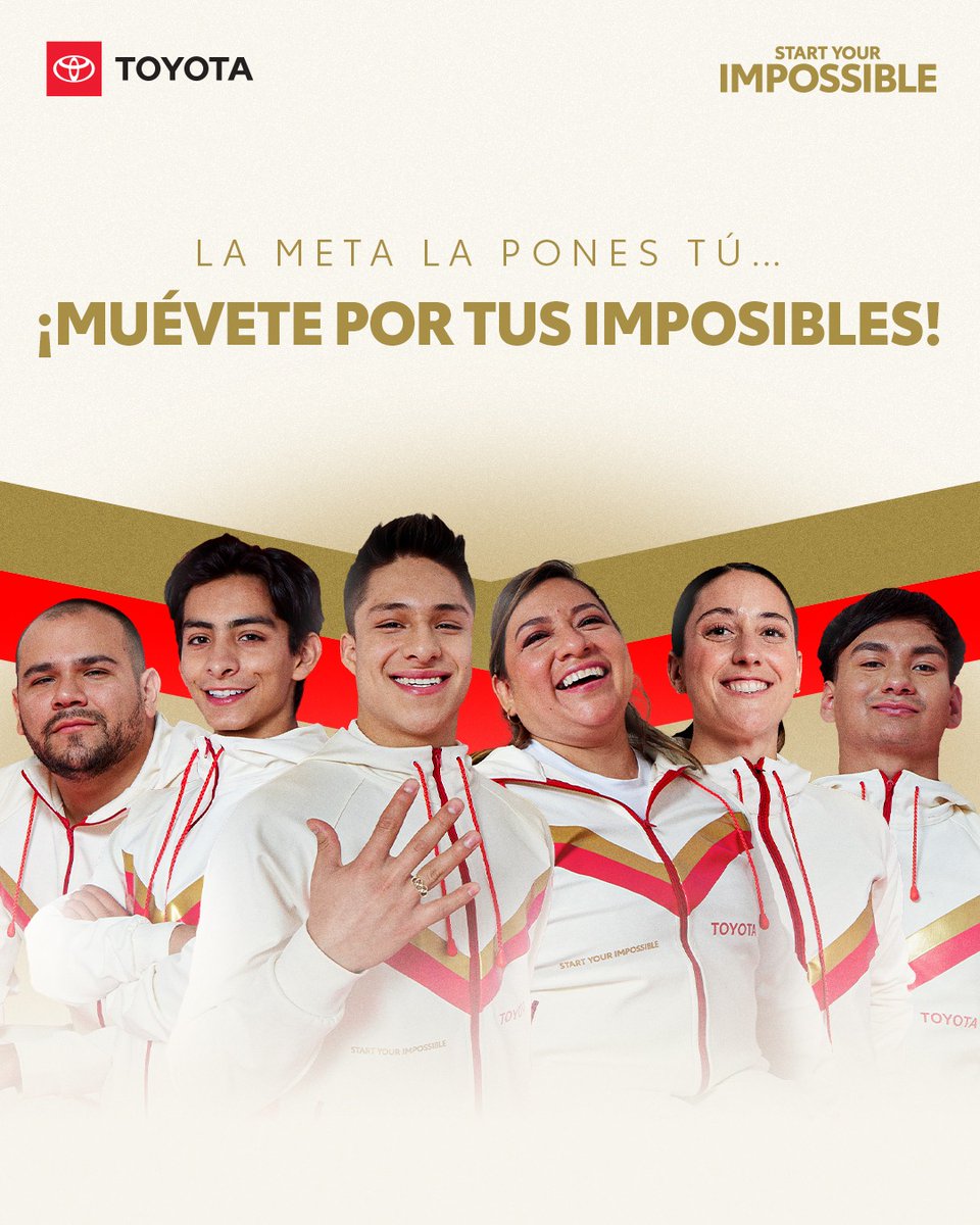 Que nada te detenga, ve por ese imposible... 💪🏻

#TeamToyotaMx #StartYourImpossible