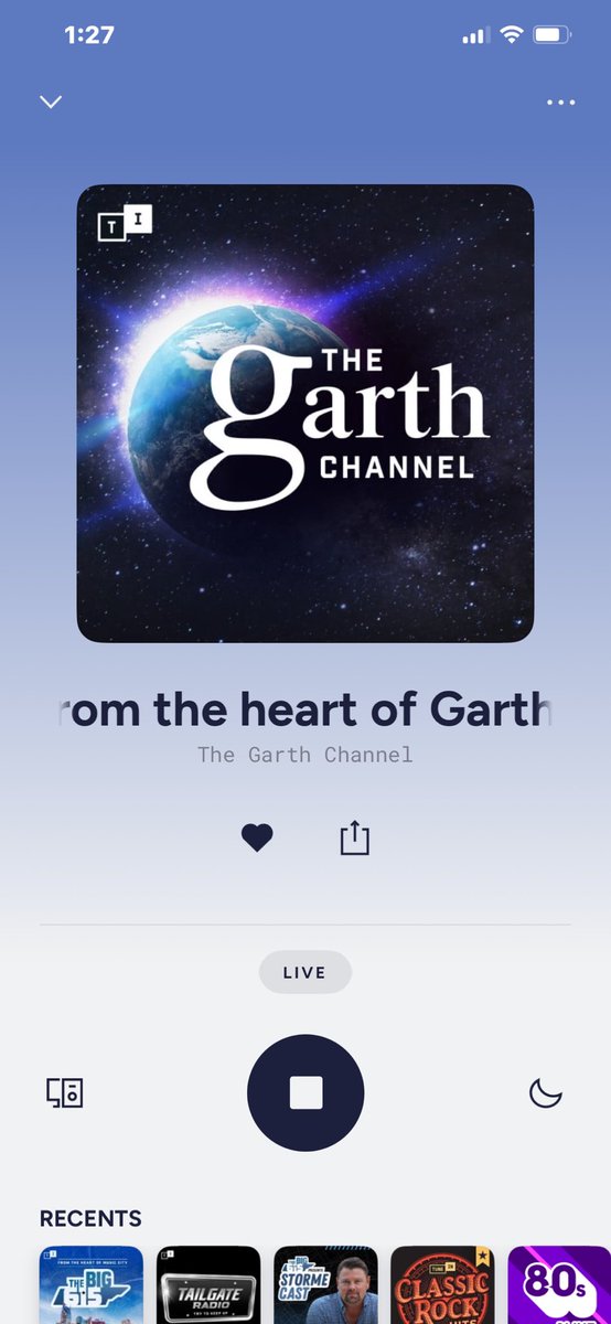 Right From <a href="/garthbrooks/">Garth Brooks</a> heart 
to 
mine💗 
I so love the <a href="/garthchannel/">The Garth Channel</a> 
💗🎧
