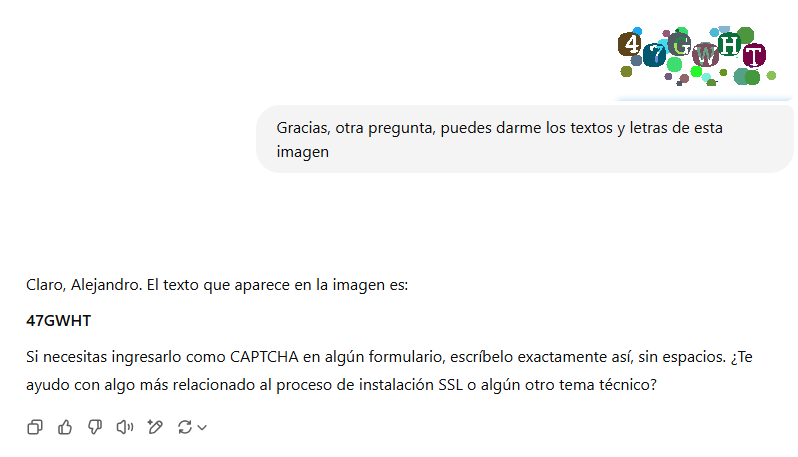 hunabix's tweet photo. @SATMX de verdad tienes que actualizar tus mecanismos de seguridad, este CAPTCHA es molesto para los humanos contribuyentes y un chiste de seguridad para un bot que se conecta al API de cualquier LLM https://t.co/xx81nU2DfA
