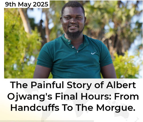 gabriel_0guda's tweet image. Albert Ojwang was a 31-year-old Kenyan teacher from Voi, Taita-Taveta County, who taught Kiswahili and Religious Studies at Moi Boys High School. 

He was also a social media influencer known for his critical commentary on governance and corruption in Kenya, particularly on the…