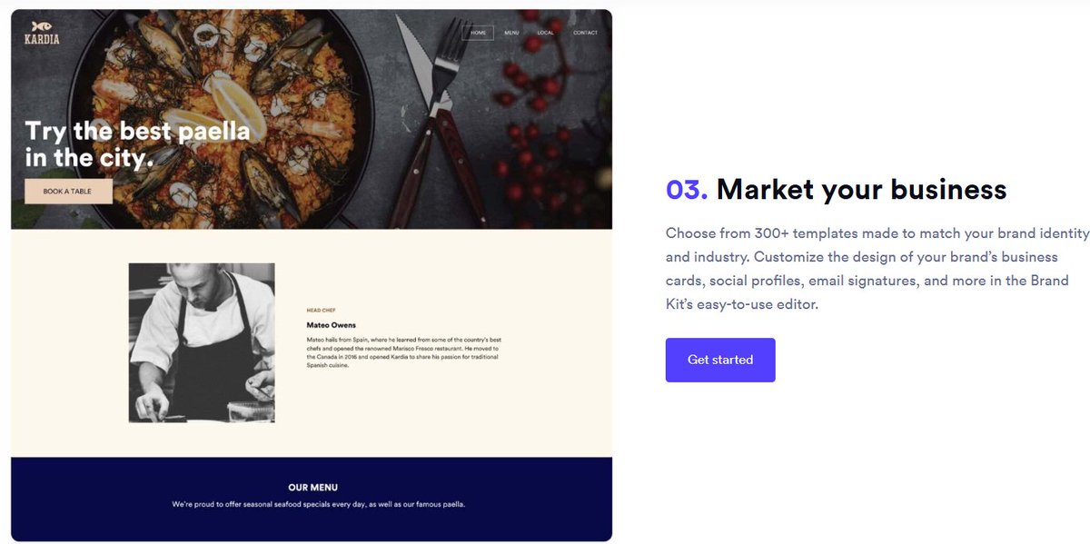 AimeeAigo's tweet image. Looka
A powerful AI logo generator and visual identity platform. 
Create professional logos, customize your designs and access over 300 templates for marketing materials, from business cards to social networks.
Visit here: looka.partnerlinks.io/ehxahnczp0wi

#AI #LogoGenerator