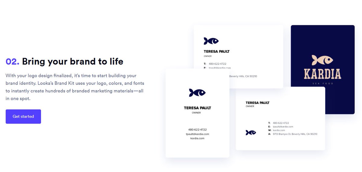 AimeeAigo's tweet image. Looka
A powerful AI logo generator and visual identity platform. 
Create professional logos, customize your designs and access over 300 templates for marketing materials, from business cards to social networks.
Visit here: looka.partnerlinks.io/ehxahnczp0wi

#AI #LogoGenerator