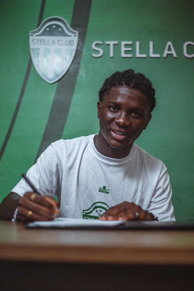 🟢 Kpea Yann Diessi, latéral gauche en provenance du FC Mouna, rejoint officiellement le Stella Club d’Adjamé .

Bienvenue Yann 💪🏾

#stellaclubdadjame #allezlesmagnans #Adjame #abidjan #footballciv