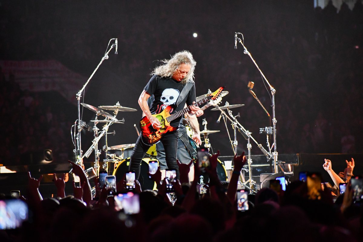Nothing else matters without your support! Thank you fans, Live Nation and Metallica for riding the lighting with us for 2 memorable nights!🤘🎸