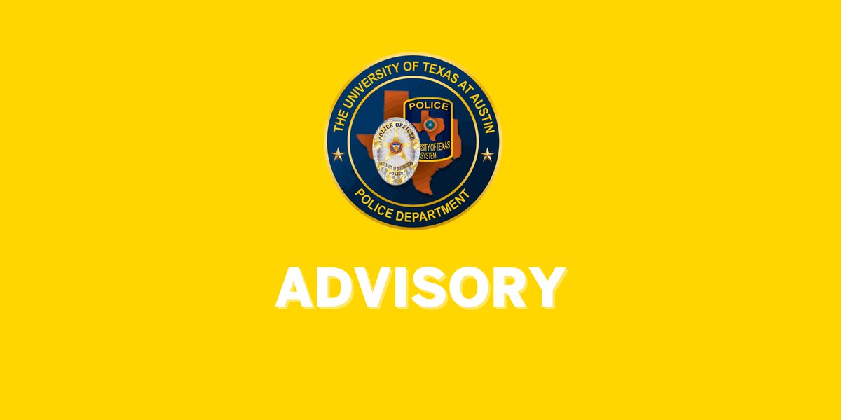 Please avoid the intersection of 21st and San Jacinto Blvd due to police activity.  There is no threat to campus
