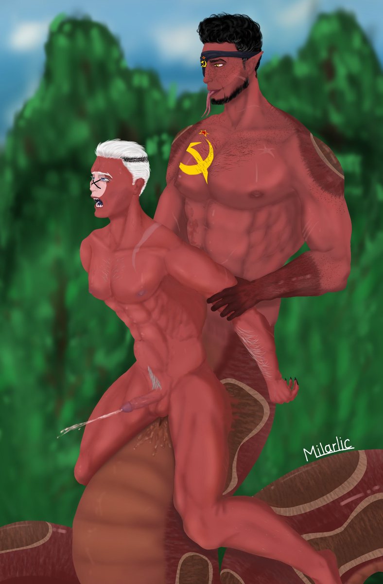 _Milarlic_'s tweet photo. 🐍🔞
#CountryHumans 
#countryhumansnsfw 
#countryhumansthirdreich 
#countryhumansUSSR 
#countryhumanssovietreich
#ussrnazi https://t.co/C0d8qxS4dJ