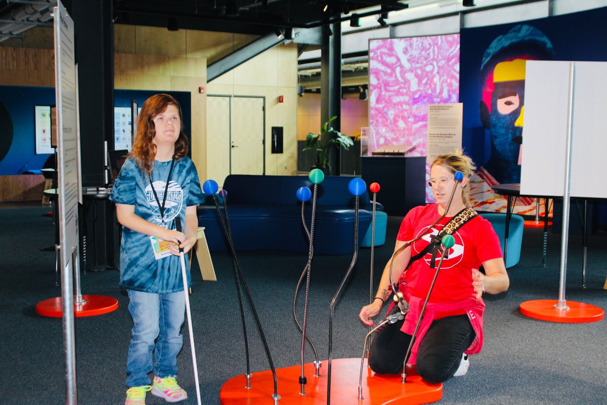 NEadvantage's tweet image. A Very Sensory Summer: NCECBVI’s Camp Sense-ational visits Kiewit Luminarium, Omaha staples
“There’s so many things here other than seeing it. You can feel it, you can hear it, you can experience it. It's so neat for the kids to experience it."
Read now! bit.ly/4jJhYCP