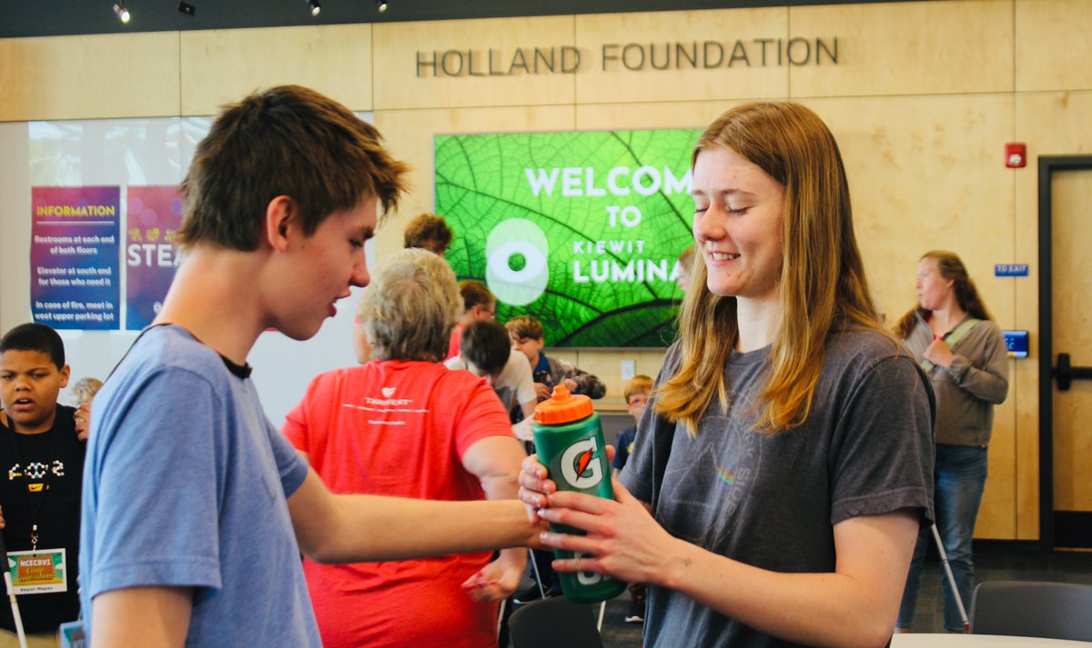 NEadvantage's tweet image. A Very Sensory Summer: NCECBVI’s Camp Sense-ational visits Kiewit Luminarium, Omaha staples
“There’s so many things here other than seeing it. You can feel it, you can hear it, you can experience it. It's so neat for the kids to experience it."
Read now! bit.ly/4jJhYCP