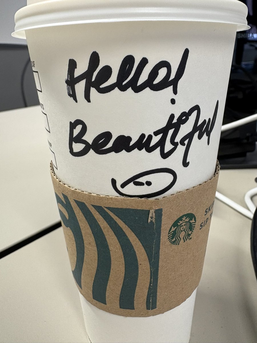Fuelled by coffee and good vibes - cheers <a href="/StarbucksUK/">Starbucks UK</a>