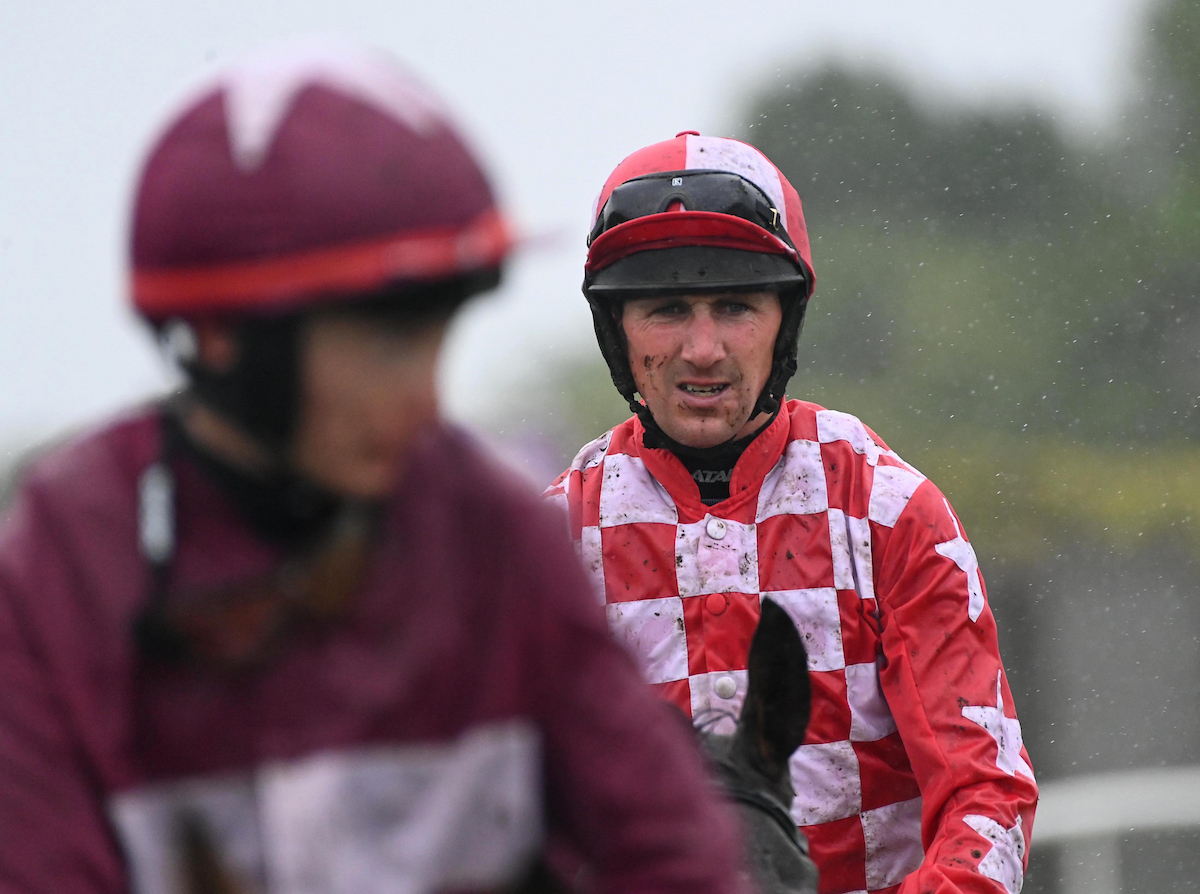 Our fifth race of the evening goes to Brave Fortune winning by 8 lengths in the Roscommonracecourse.ie Beginners Steeplechase for father and son duo Jack Doyle (jockey) and Pat Doyle (trainer). 🥳

📸 - Healy Racing