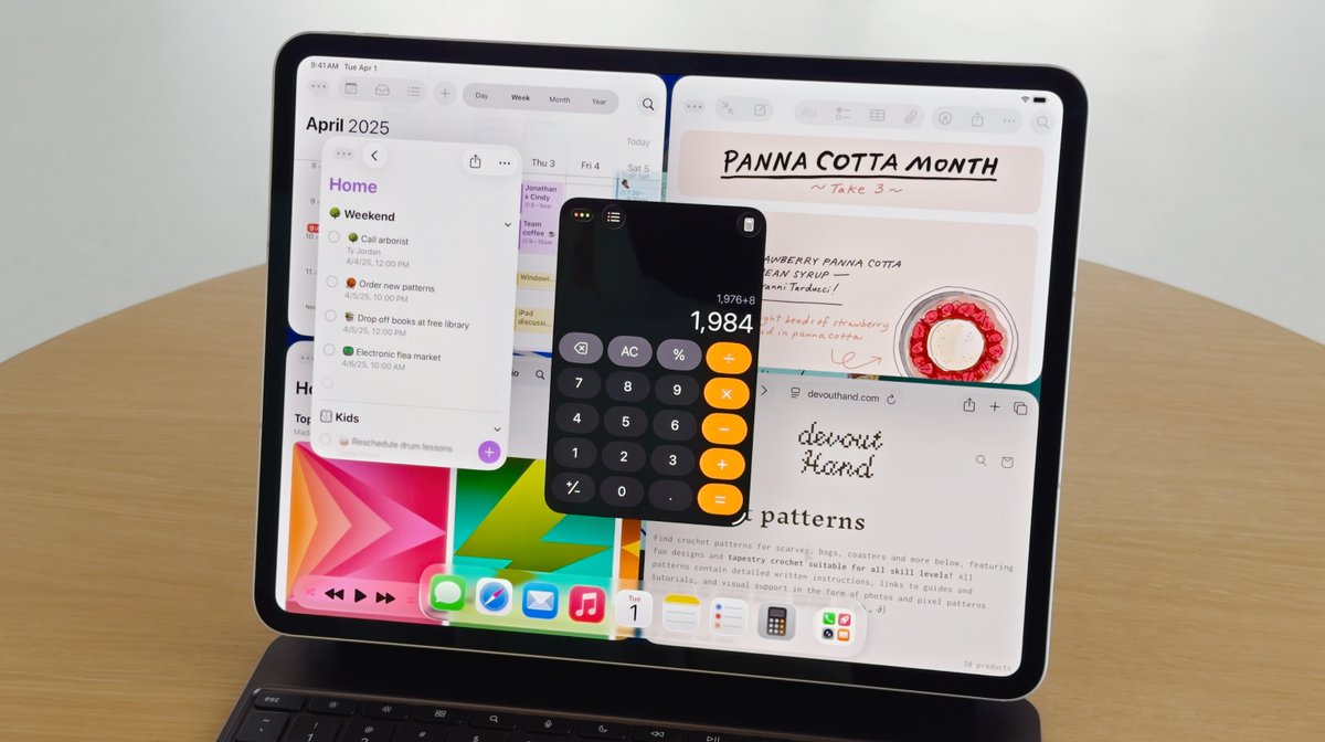 fronk's tweet image. iPadOS: Okna si pamatují pozici, dají se snadno přichytit i měnit velikost. Kurzor je přesnější. Skoro jako na Macu. 😗 #WWDC25