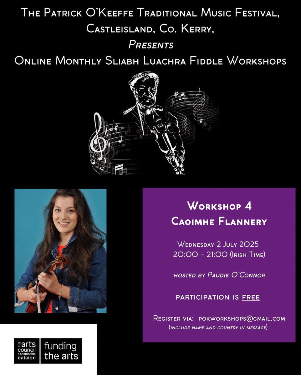 Patrick O'Keeffe Traditional Music Festival tweet media