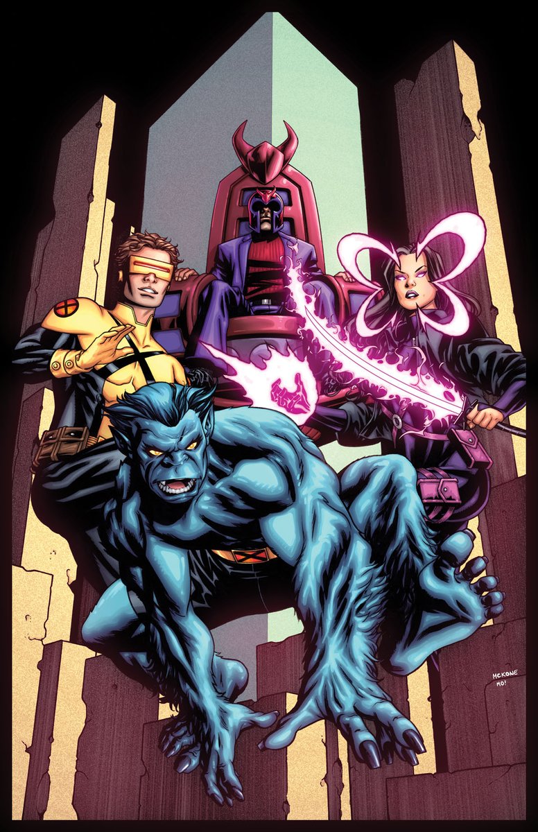 X-Men: Tooth and Claw #1
Pencils/inks by Mike McKone
Colors by Morry Hollowell

Love doing these covers with Mike. Really cool Beast!

#xmen #toothandclaw #magneto
#beast #cyclops #psylocke
#marvelcomics #marveluniverse #marvelart
#mikemckone #collaboration