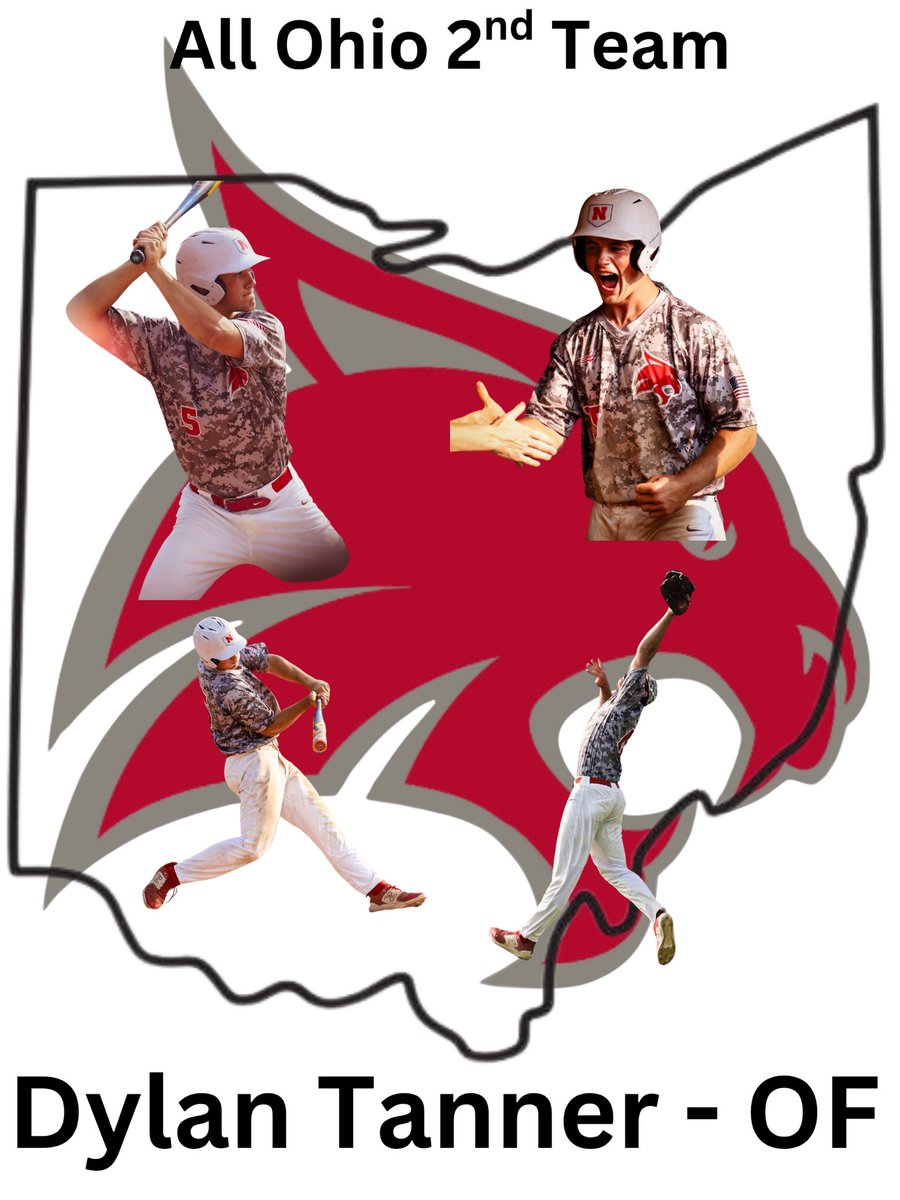 Congrats to Senior Outfielder Dylan Tanner on being named 2nd Team All State!