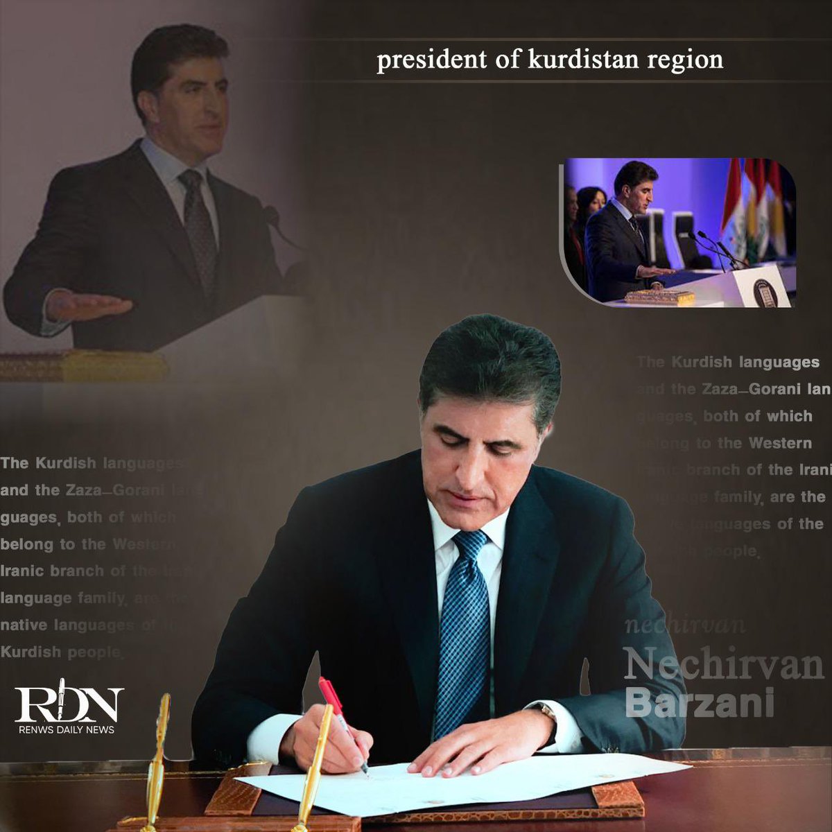 UsraJabar's tweet photo. On June 10, 2019, President Nechirvan Barzani was elected by the Kurdistan Region Parliament as the President of the Kurdistan Region of Iraq.#NB #Nechirvanbarzani #Kurdistan #RDN https://t.co/m0WrSq9brB
